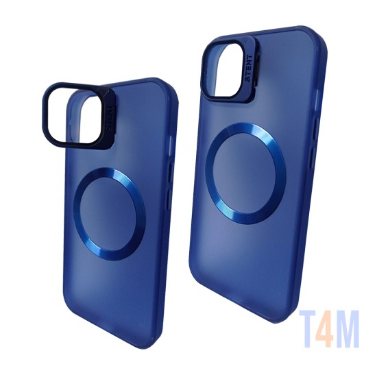 Capa de Proteção de Fusão de Silicone para Apple iPhone 12/12 Pro Azul